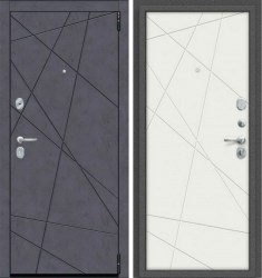 Входная дверь Porta R-3 15/15 Graphite Art/Snow Art